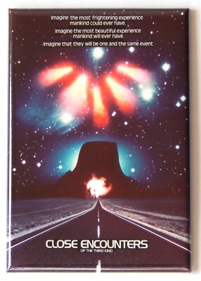 Close Encounters of the Third Kind FRIDGE MAGNET movie poster ''style B''