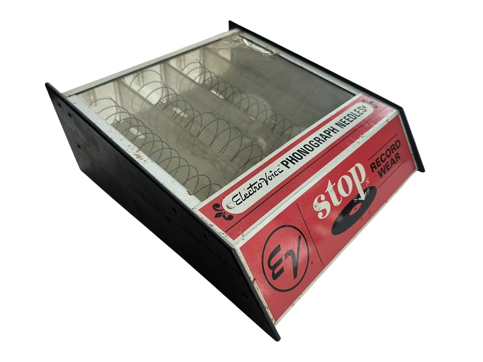 Reproductor de discos de voz eléctrico EV mostrador fonógrafo agujas tocadiscos tienda Foto 2 de 4