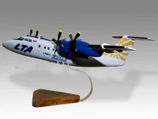 De Havilland Canada DHC-7-102 Dash 7 LTA Desk Wood Airplane Model Large 1/72