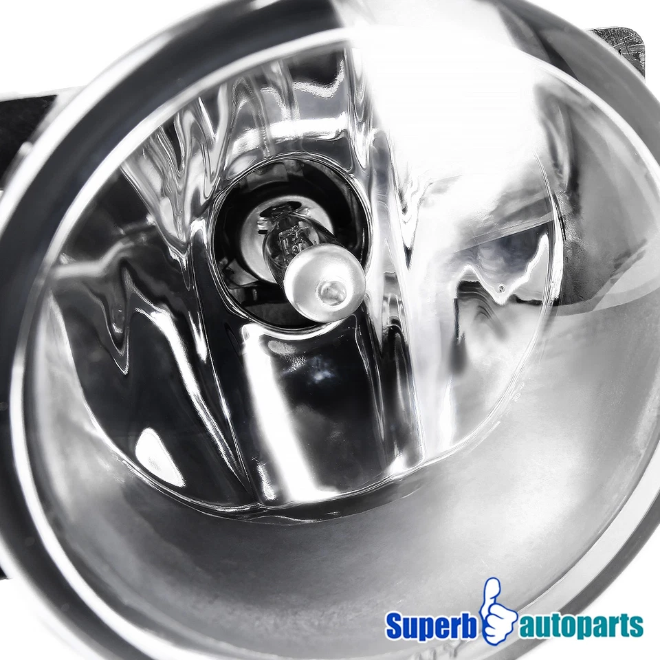 Fits 2014-2017 Ford Fiesta Front Fog Bumper Lights Switch H11 Bulbs 14-17 - Image 4 of 4