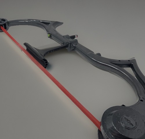 AccuBow Carbon Fiber Archery Strength Trainer Working Laser W/ New Batteries