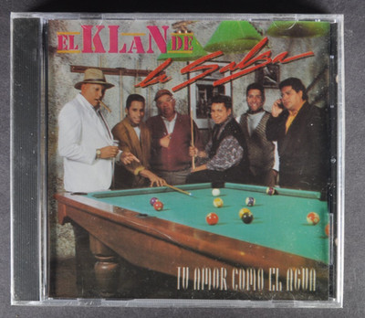 EL KLAN DE LA SALSA Tu Amor Como El Agua LATIN CD RARE SALSA SEALED