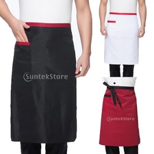 Polyester Half Apron Catering Kitchen Cooking BBQ Craft