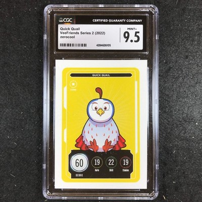 VeeFriends Series 2 Gary Vee Owned QUICK QUAIL Core CGC 9.5 (105 ...