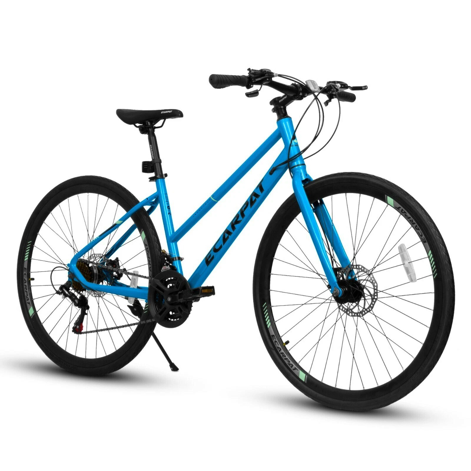 700Cx35 Road Bike with Aluminum Alloy Wheels 21-Speed Gear System Disc Brakes US