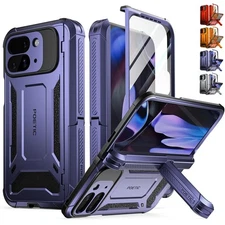 Poetic Case For Pixel 9 Pro Fold / Pixel 10 Pro Fold With Kickstand Hybrid Cover