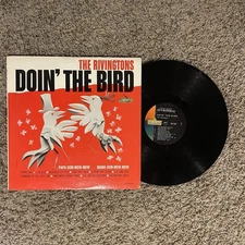 THE RIVINGTONS - DOIN' THE BIRD, LIBERTY LST 7282, STEREO LP, 1963, RARE !