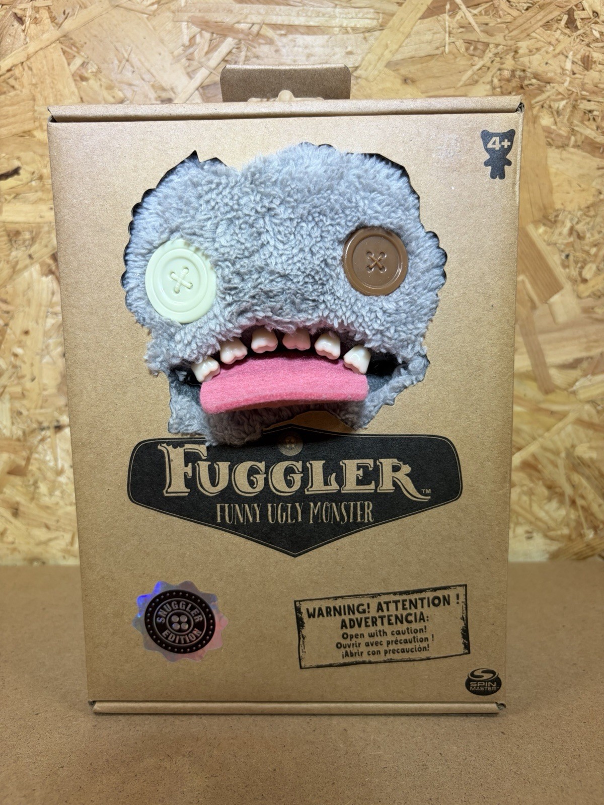 FUGGLER #31 Funny Ugly Monster (Snuggler Edition) Oogah Boogah Grey Toy NEW