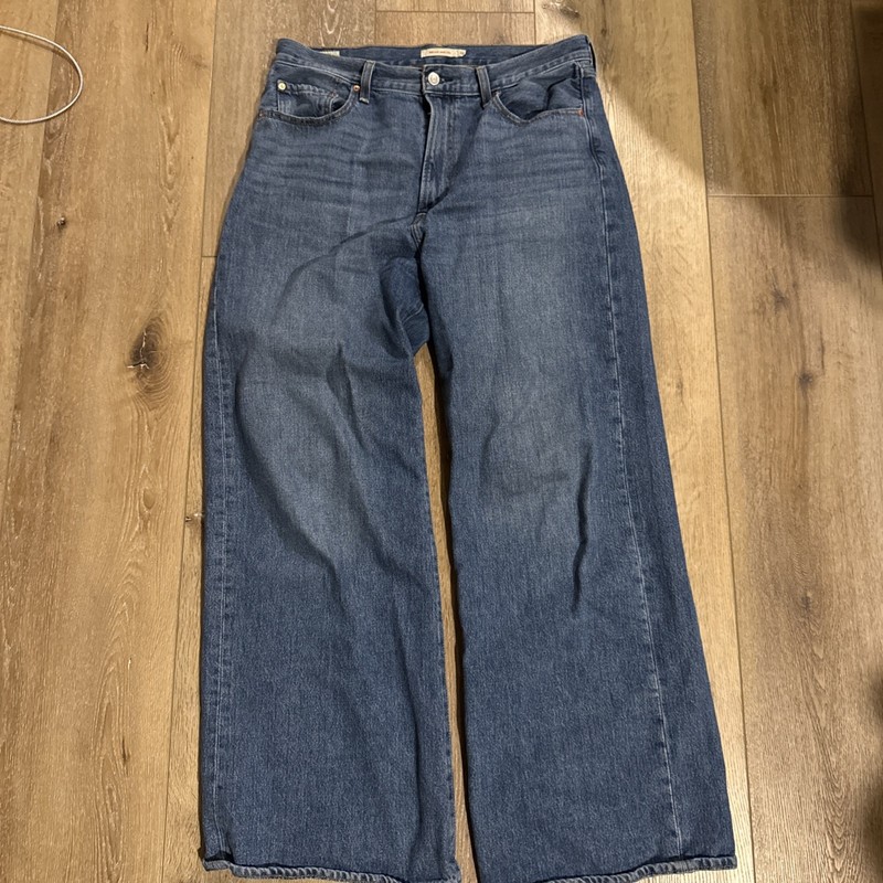 LEVIS Wide Rib Cage Sz 12 32 Waist 