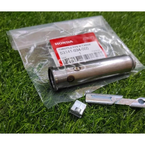 Juego de empuñaduras de acelerador de tubo Honda para C50 C65 C70 C90 CM90 CUB genuino 53141-034-000 - Imagen 3 de 3