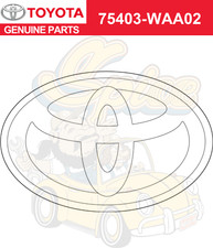 20-26 GR SUPRA A90 REAR (T) BADGE EMBLEM Chrome/BLACK - NEW! 75403-WAA02