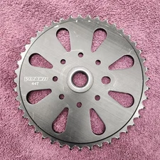 Voxom Sprocket 44T Old School BMX Chainring 44t Nirve - DIG Black Alloy