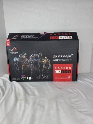 ASUS Radeon RX 570 4GB GDDR5 Graphics Card (ROG-STRIX-RX570-O4G-GAMING) - Used -