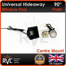 90 Degree Window Pods For Led Hide Away Lights Strobe Flashing Beacon Lightbars