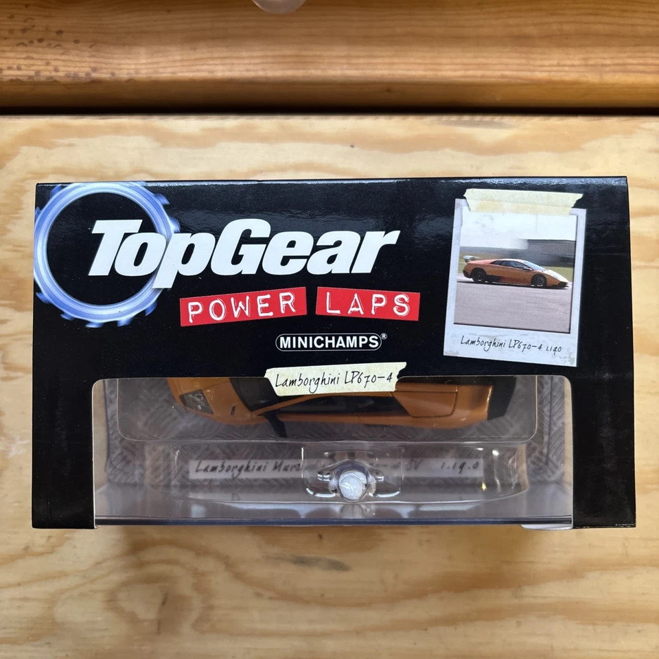 Колпаки питания Top Gear Lamborghini Murcielago LP 670-4 SV Minichamps - Изображение 2 из 4