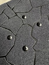 1.5" - Vintage - Old School - Phillips - Black - Truss - Skate Bolts Hardware