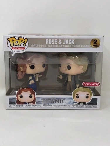 Funko POP! Movies Titanic Rose & Jack Target Exclusive Vinyl Figure DAMAGED BOX