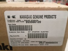 GENUINE OEM Kawasaki Starter 99996-6120 Replaces 21163-0756, 21163-7023