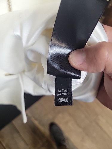 Abito midi elegante Peplum Ted Baker panna/avorio con zip davanti taglia 12 - Foto 8 di 13