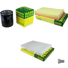 MANN-FILTER Inspektionspaket Filterset passend für Skoda Octavia I 1.4 1U2