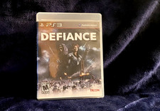 Defiance PS3 Game Disc 2013 Trion Worlds MMO Shooter Sci-Fi Action