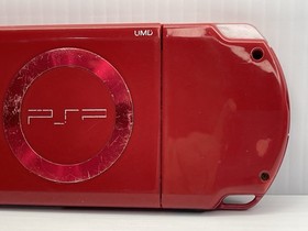 PlayStation Portable PSP 2001 Red God Of War Edition Console For Parts Or Repair