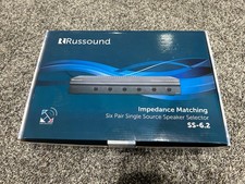Russound Impendancr Matching Six Pair Single Source Speaker Selector Ss-6.2