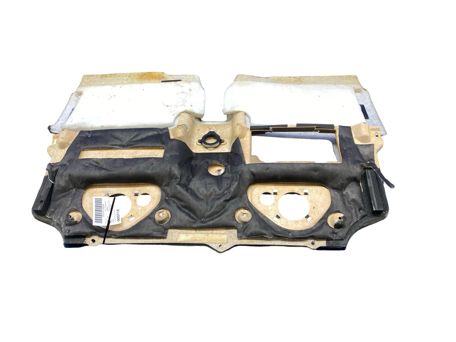 2016-2021 Mclaren 570s Rear Interior Floor Bulkhead Carpet Liner Black *WEAR*