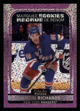 2021-22 O-Pee-Chee Platinum Violet Pixels #262 Justin Richards /299
