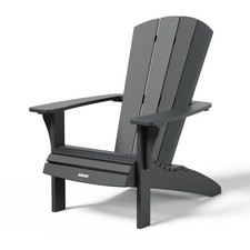 Leisure Line Adirondack Garden Chair - All-Weather HDPE Recycled Plastic Outdoor