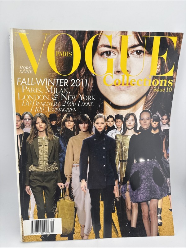 VOGUE PARIS MAGAZINE Collection Fall - Winter 2011 Aw/10.11 Issue No.10