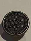 WW2 US Army Military 13 Star HBT Fatigue Uniform Metal Button World War Worn