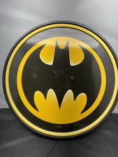 Batman DC Comics Open Road Home Accents Light Up Bat Signal Wall Sign Works