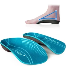 DR. POTTER+ 3/4 Orthotic Insoles, Shoe Inserts for Plantar Fasciitis Relief, ...