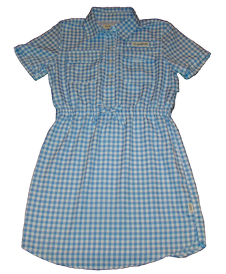 magellan shirt dress Magellan Outdoors Girls' Laguna Madre Short Sleeve Yellow Dress Size L ( 12-14)
