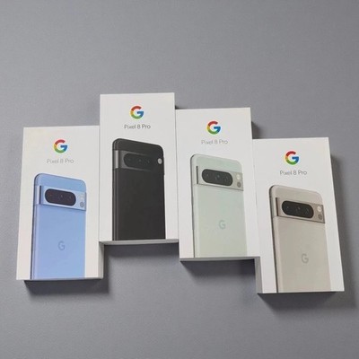 New Sealed Google Pixel 8 Pro 5G 128/256/512GB Factory Unlocked 2 YEAR WARRANTY