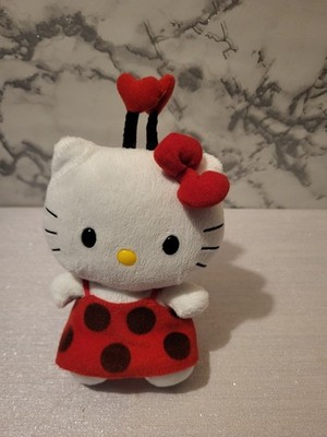 TY Beanie Baby Sanrio Hello Kitty Ladybird Ladybug 2010