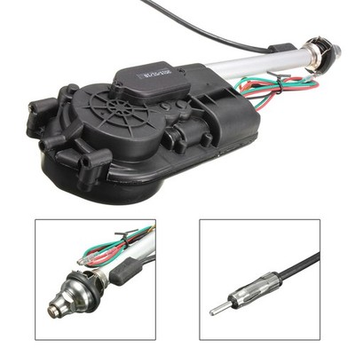 For Universal Car SUV Electric Power Automatic Antenna AM/FM Radio Mast Aeria US