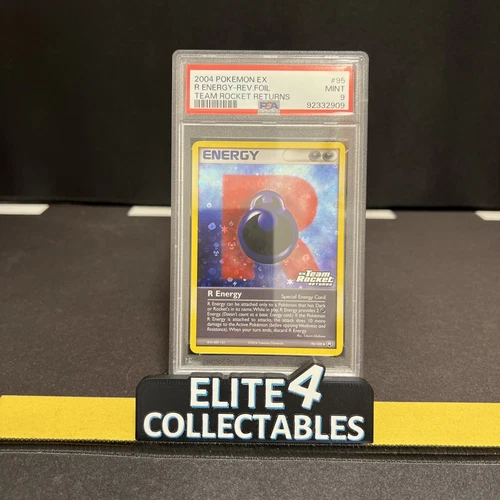 Team Rocket Returns - R Energy 95/109 Reverse Foil - PSA 9