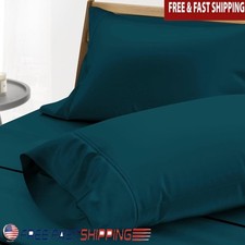 Cotton Pillow Cases 1000 Thread Count Pillow Cases Queen Standard Size Set of 2