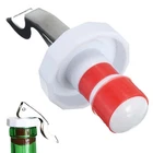 5 PCS Kitchen Gadgets Stainless Steel Silicone Wine Stopper Beer Opener, Wine St