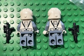 Lego Star Wars Clone Trooper Pilot X2 Captain Jag sw0265 sw0266 8088 ARC-170 B6