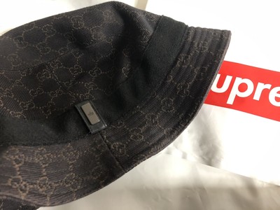GUCCI BUCKET HAT 100% Authentic Sz 