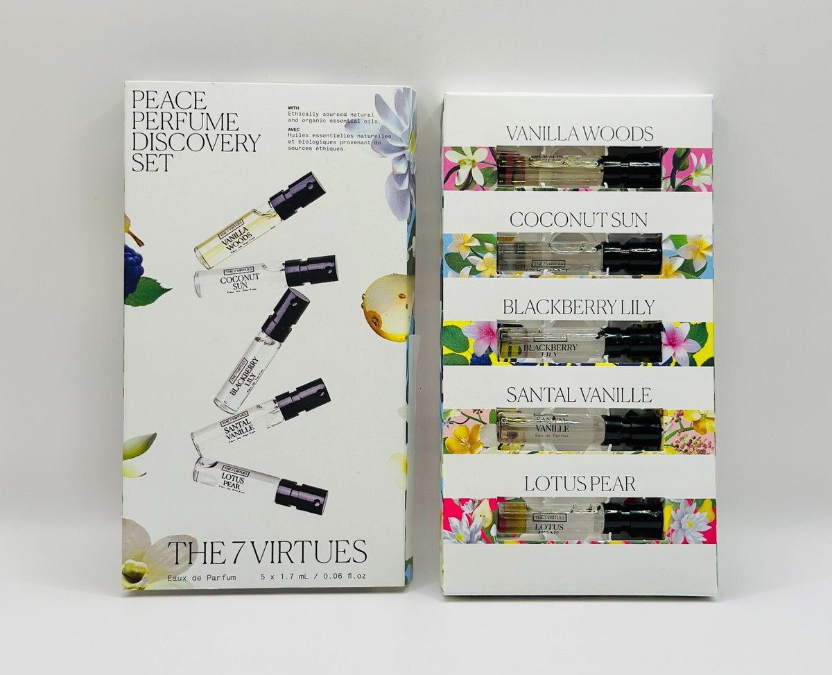 SOIGNE BD KIT-1637 トライアルセット The 7 Virtues Peace Perfume Discovery Set Vanilla Woods Santal