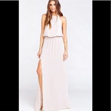 Show Me Your MuMu Heather Halter Maxi Dress