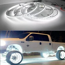 15.5in Pure White Wheel Ring Lights,576Leds Double Row Super Bright Wheel Rim...