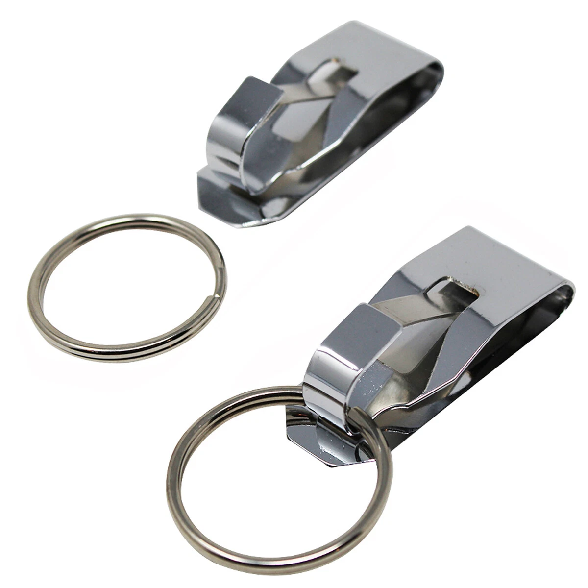 5 Pcs Secure Belt Clip Key Holder w Metal Hook Heavy Duty 1 1 4