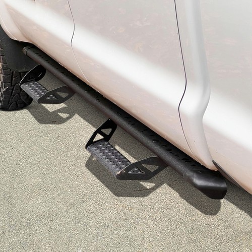 For 2005-2023 Toyota Tacoma Double Cab 3" Drop Running Boards BLK Side Step BCTA - Picture 4 of 10