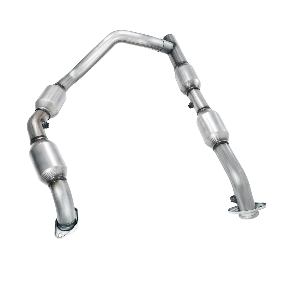 for Ford E-150 Econoline E-250 E-350 5.4L 2005-2008 Y Pipe Catalytic Converter Foto 3 de 4