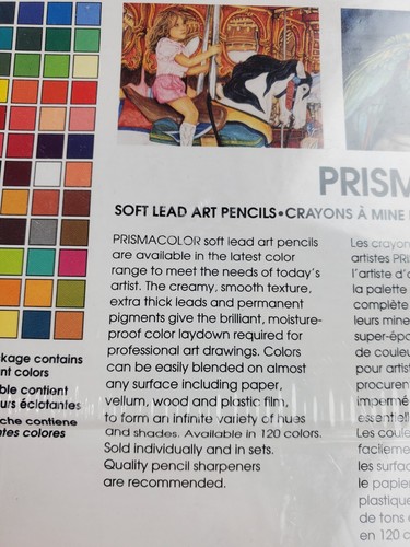 Vintage Prismacolor Colored Pencils 48pk PC955 Empire Berol 1993 Soft Lead USA - Picture 4 of 11